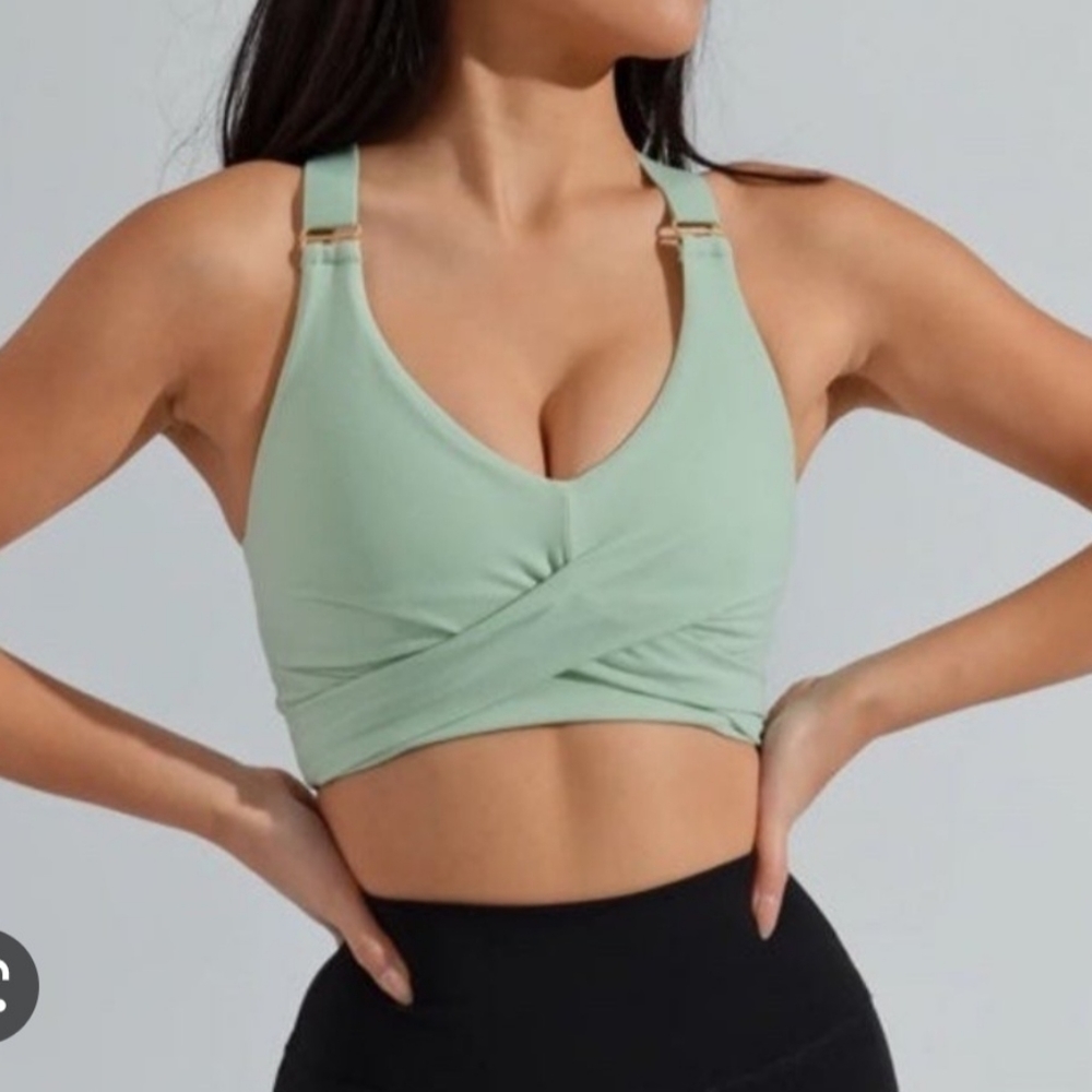 Buffbunny Candy Wrap Bra Mojave Mint